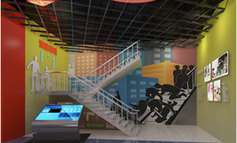 校园防踩踏体感训练系统